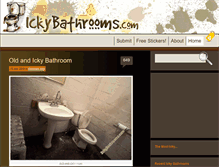 Tablet Screenshot of ickybathrooms.com